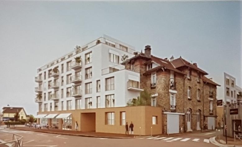 3.Vue Projet Immobilier du Carrefour rue Garrel / Bd République
